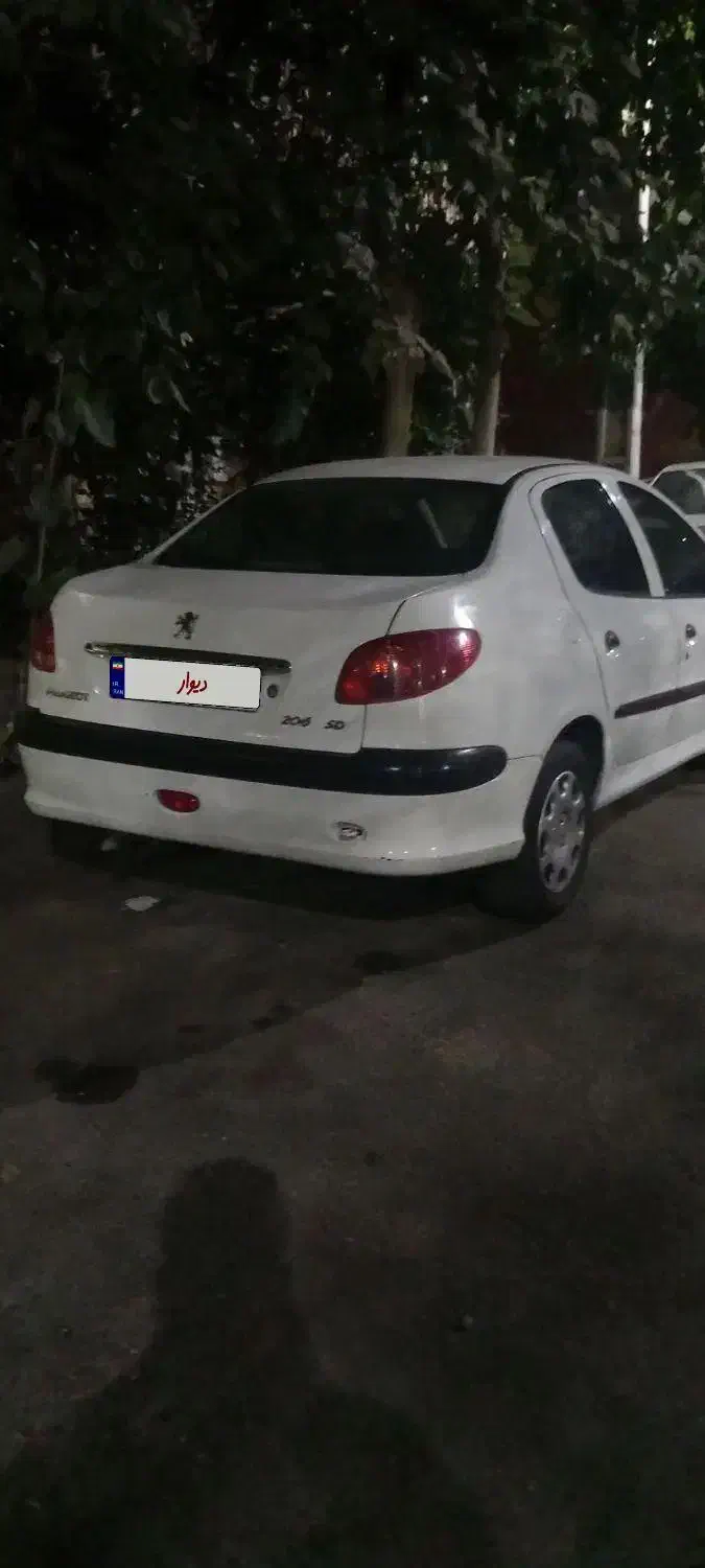 پژو 206 sd v8|خودرو سواری و وانت|ری, هاشم‌آباد|دیوار
