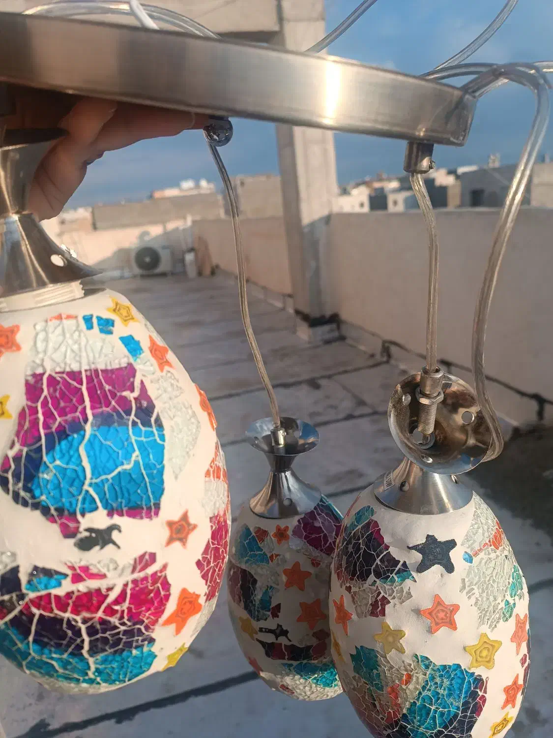 لوستر کریستالی|لوستر و چراغ آویز|تهران, بهارستان|دیوار