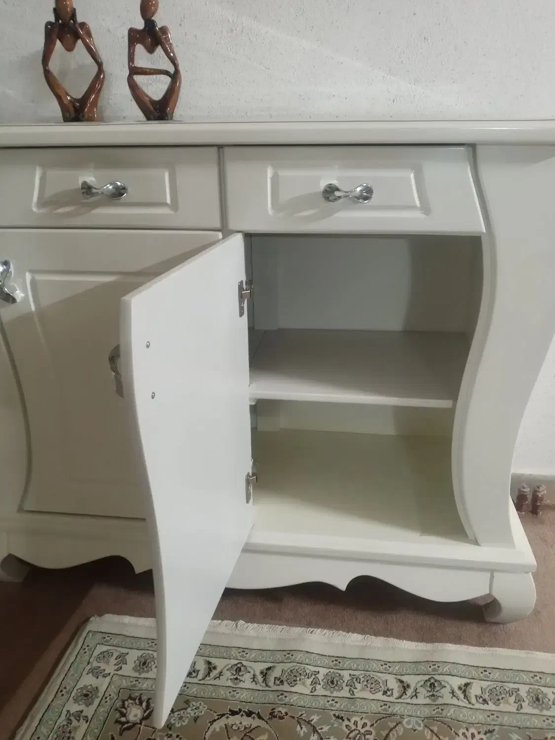 کنسول بدون آیینه|بوفه، ویترین، کنسول|فردیس, نگارستان|دیوار