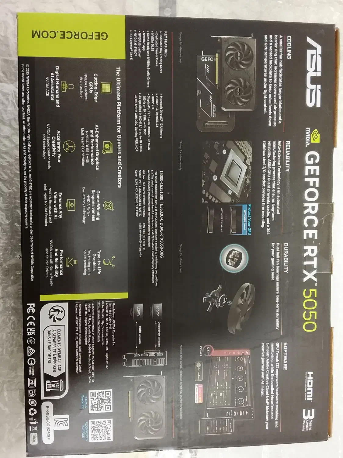 کارت گرافیک rtx5050|قطعات و لوازم جانبی رایانه|تهران, نجات اللهی|دیوار