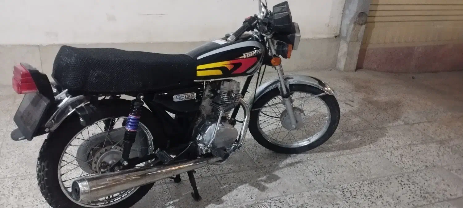 موتور ۱۲۵ استارتی ۵ دنده|موتورسیکلت|بسطام, |دیوار