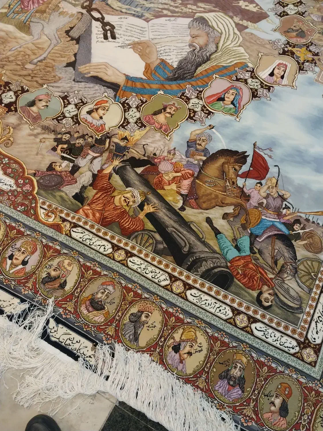 فرش دستبافت سلاطین شاهان|فرش|اردبیل, |دیوار