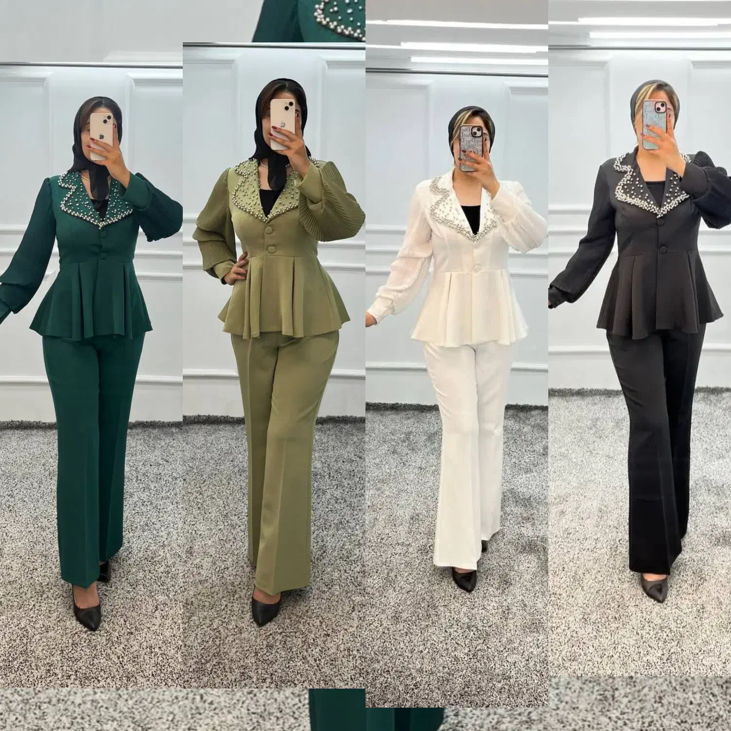 کتشلوار و شومیز شلوار مجلسی با تخفیف محدود|لباس|خمینیشهر, |دیوار