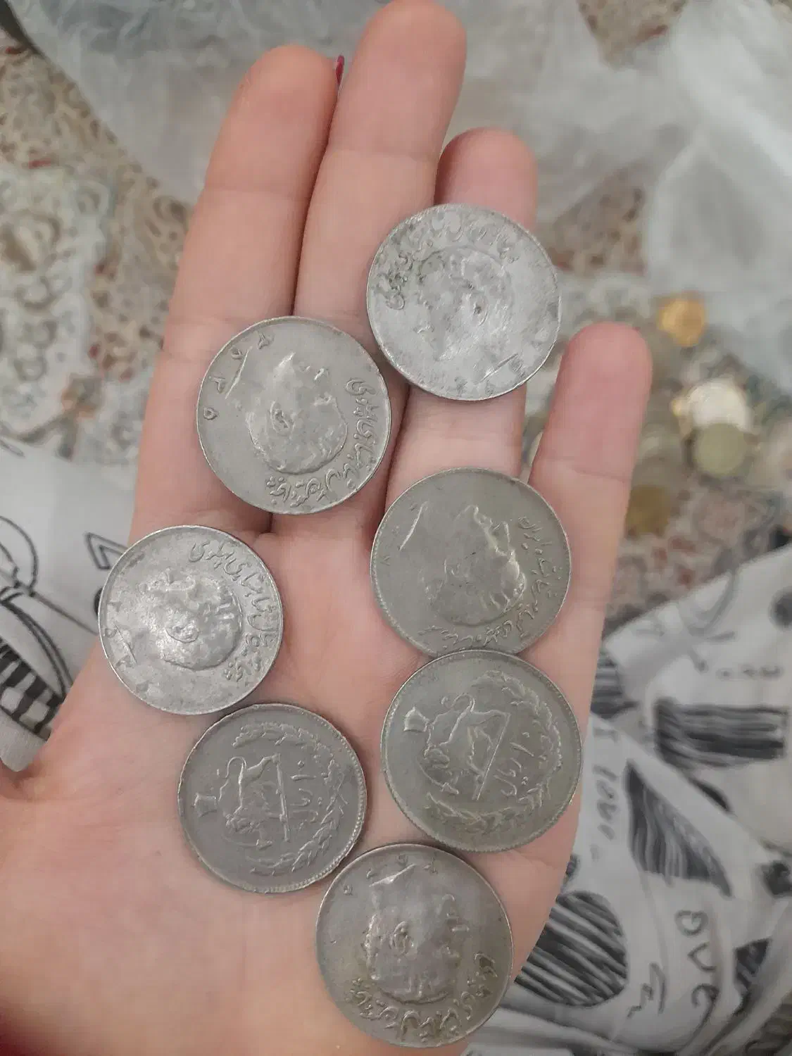 سکه قدیمی|کلکسیون سکه، تمبر، اسکناس|فردوسیه, |دیوار