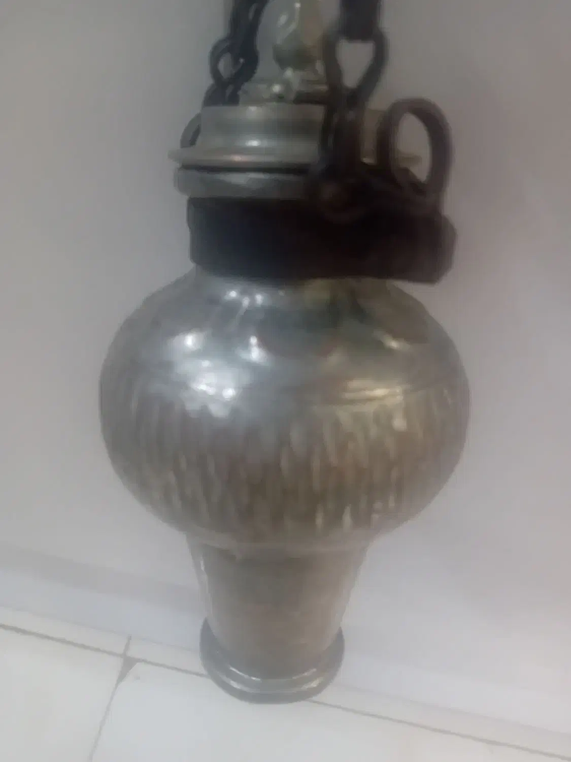 روغن دانی قدیمی|صنایع دستی و سایر لوازم تزئینی|قم, منبع آب|دیوار