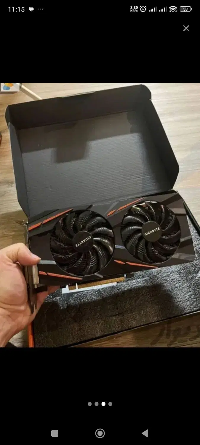 rx580 gigabyte|قطعات و لوازم جانبی رایانه|مشهد, حیدرآباد|دیوار