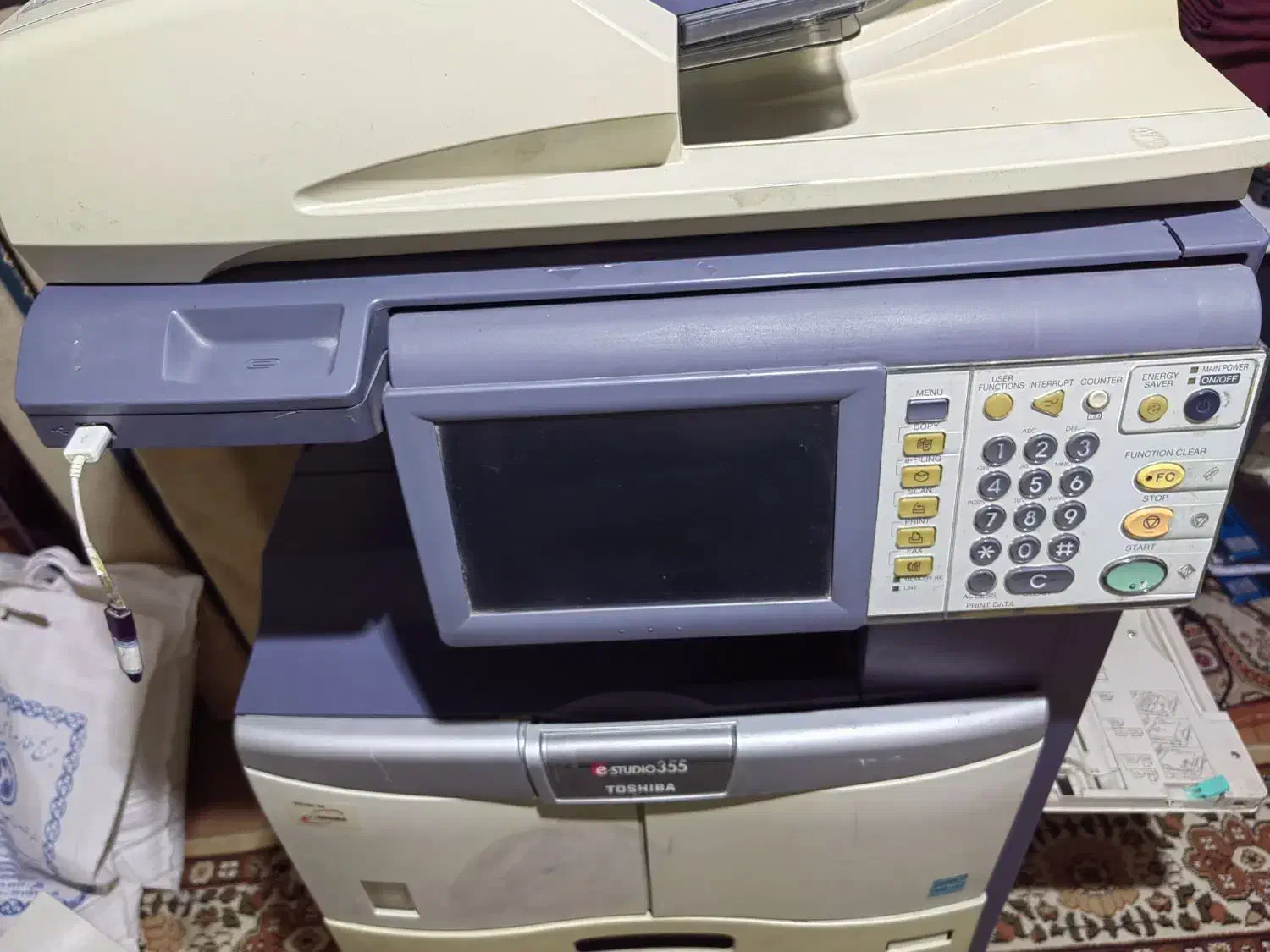 کپی توشیبا 355 سیاه و سفید|پرینتر، اسکنر، کپی، فکس|پاکدشت, پاکدشت (مامازند)|دیوار