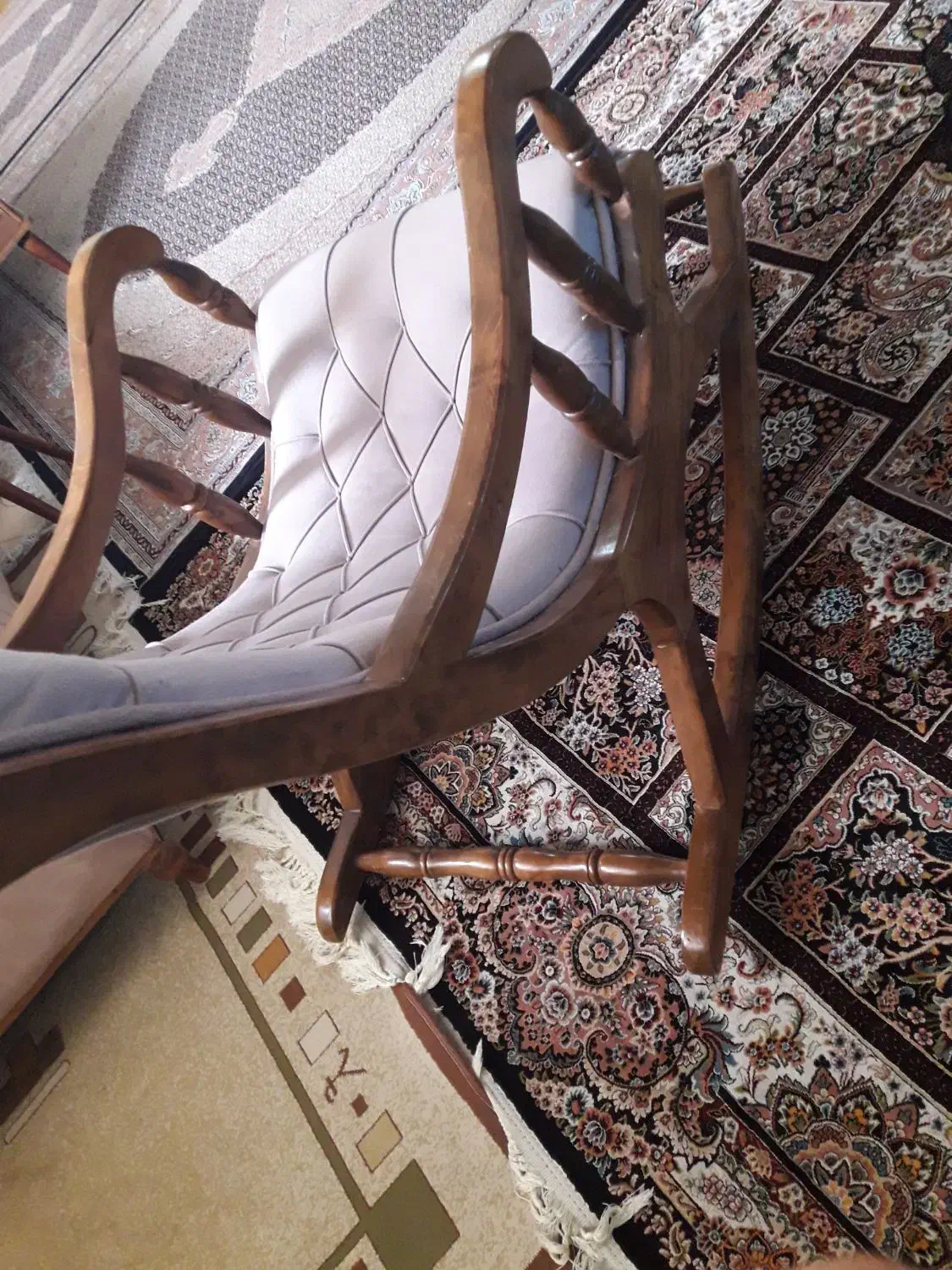 راکی بی نظیر دست ساز  چوب و پارچه اصل|صندلی و نیمکت|رشت, سعدی (تختی)|دیوار