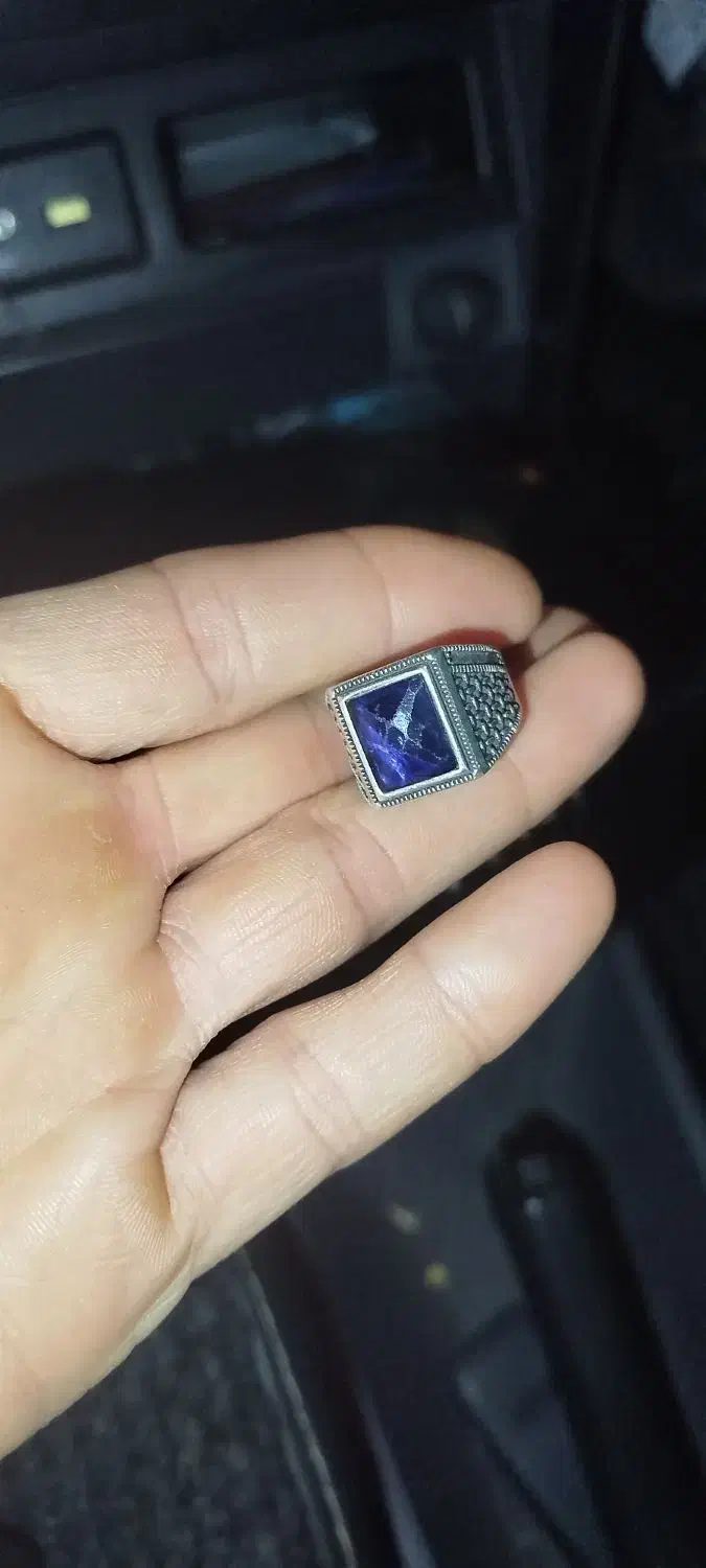 انگشتره یاقوت کبود|جواهرات|بجنورد, |دیوار