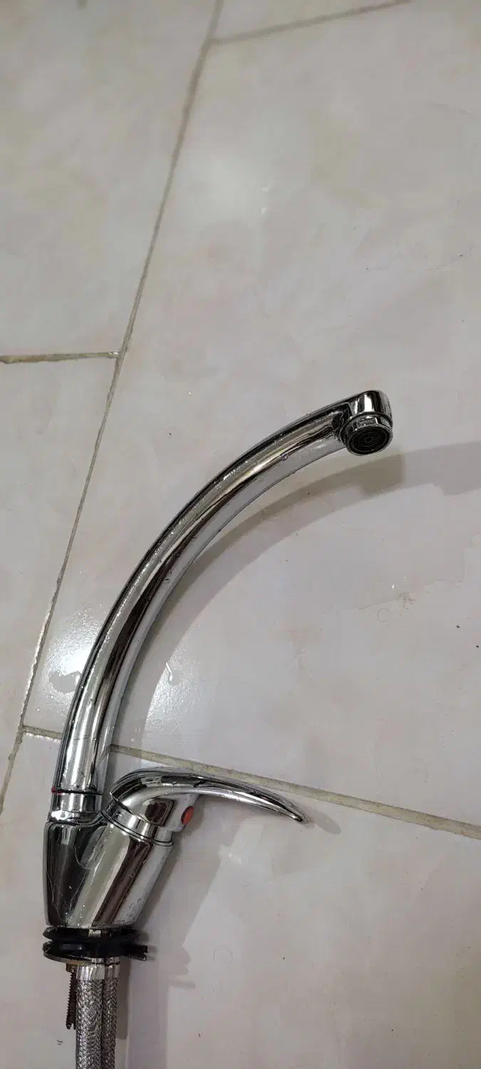 شیر آب ظرفشویی سالم|مصالح و تجهیزات ساختمان|رشت, کوی مهر|دیوار