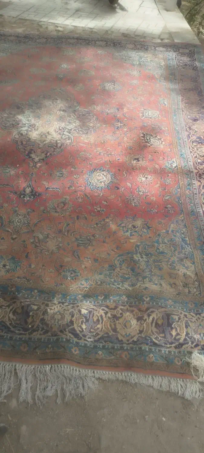 فرش قدیمی دست بافت|فرش|یزد, |دیوار