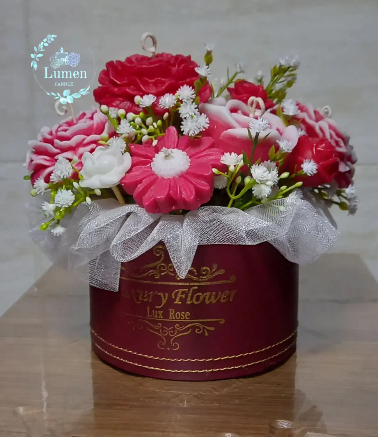 باکس گل شمع|صنایع دستی و سایر لوازم تزئینی|یزد, |دیوار