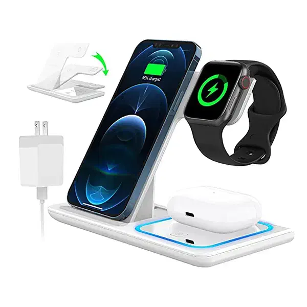 شارژر وایرلس فست شارژ سه کاره همزمان مدلEPU HP-W01|لوازم جانبی موبایل و تبلت|سیرجان, |دیوار