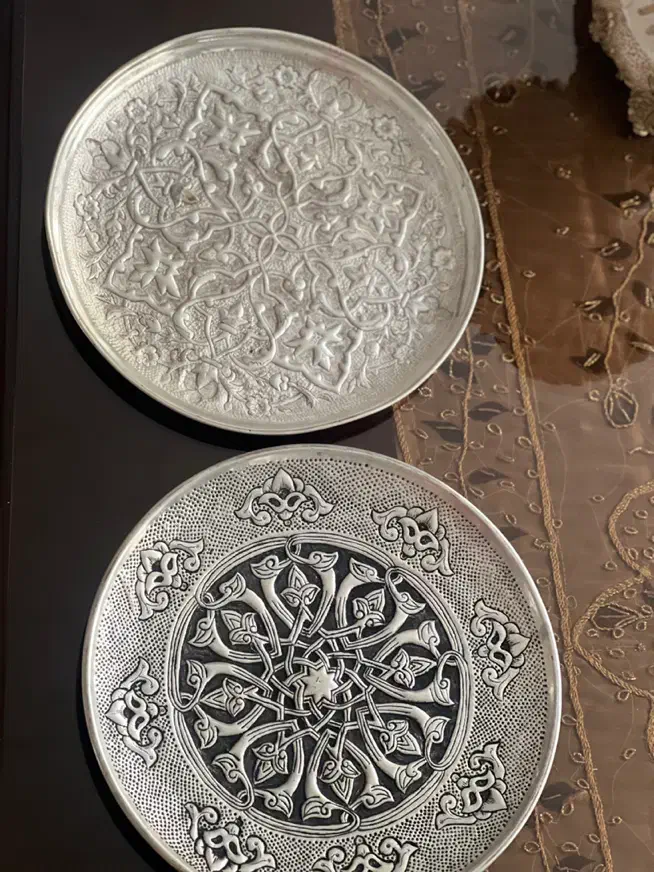 سینی مسی|صنایع دستی و سایر لوازم تزئینی|اصفهان, کوی امیریه|دیوار