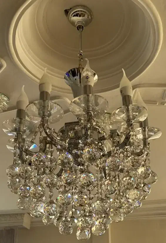 لوستر برنزی|لوستر و چراغ آویز|کرمانشاه, |دیوار