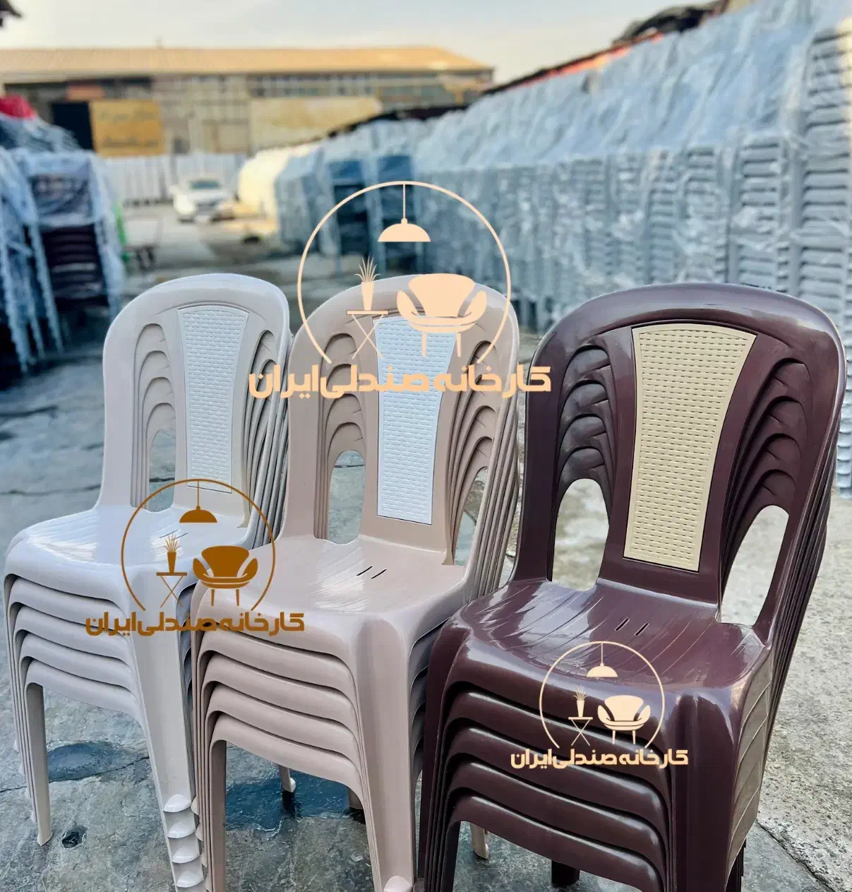 صندلی پلاستیکی باغی ویلا jafar|میز و صندلی غذاخوری|قم, چهل درخت|دیوار