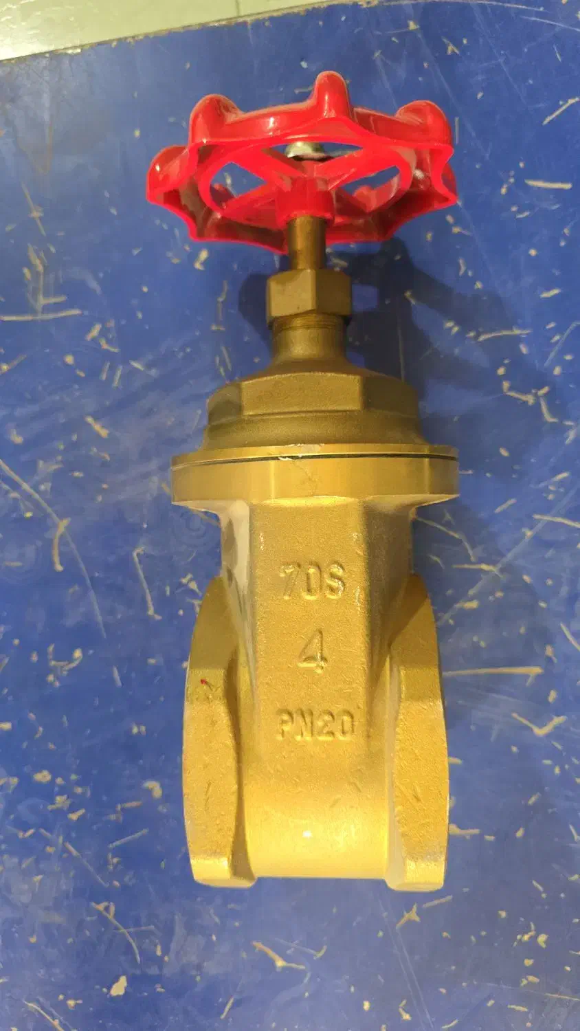 شیرفلکه برنجی ۴اینچ و شیر تکضرب ۴اینچ|مصالح و تجهیزات ساختمان|جم, |دیوار