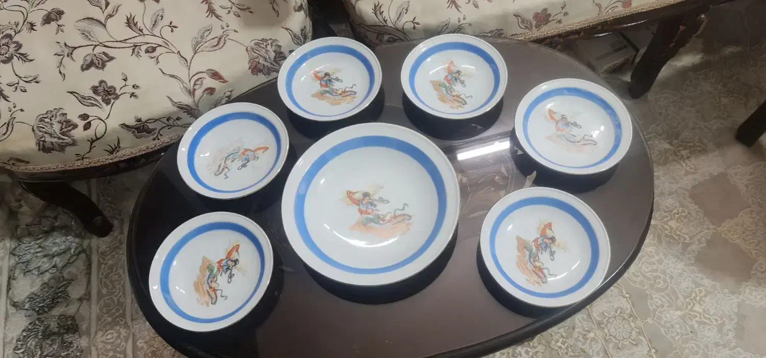 ظروف چینی وبلور|ظروف سرو و پذیرایی|فولادشهر, A6|دیوار