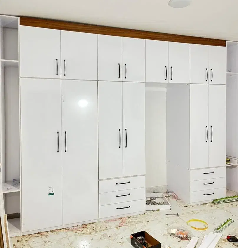 اجرا و نصب کمد دیواری|جاکفشی، کمد، دراور|شهرکرد, |دیوار