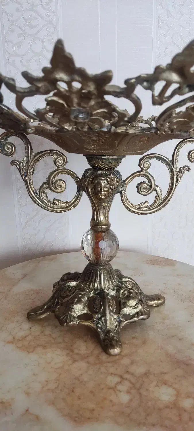 میوه خوری برنزی،شکلات خوری ،شیرینی خوری ،قندون|ظروف سرو و پذیرایی|محمدشهر, محمدشهر|دیوار