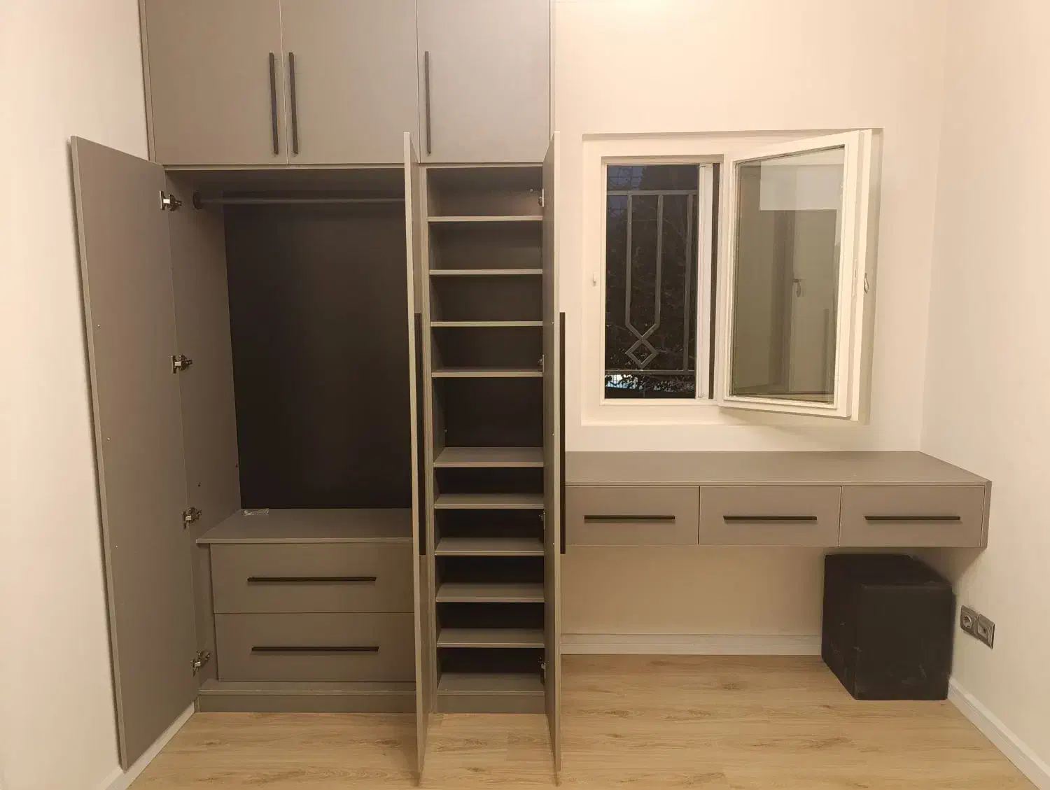 کابینت کمد دیواری سفارشی سازی|جاکفشی، کمد، دراور|پردیس, شهرک صنعتی خرمدشت فاز ۷|دیوار