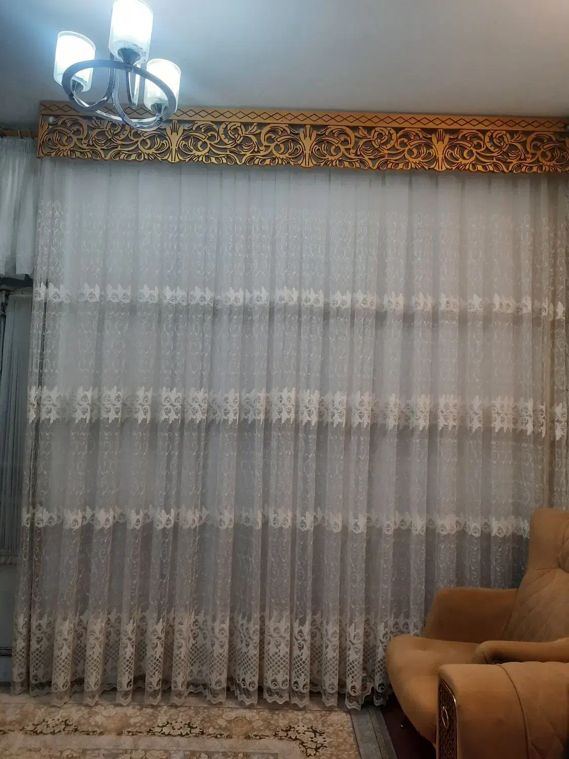 پرده پارچه ای ترک|پرده، رانر، رومیزی|شیراز, بهارستان|دیوار