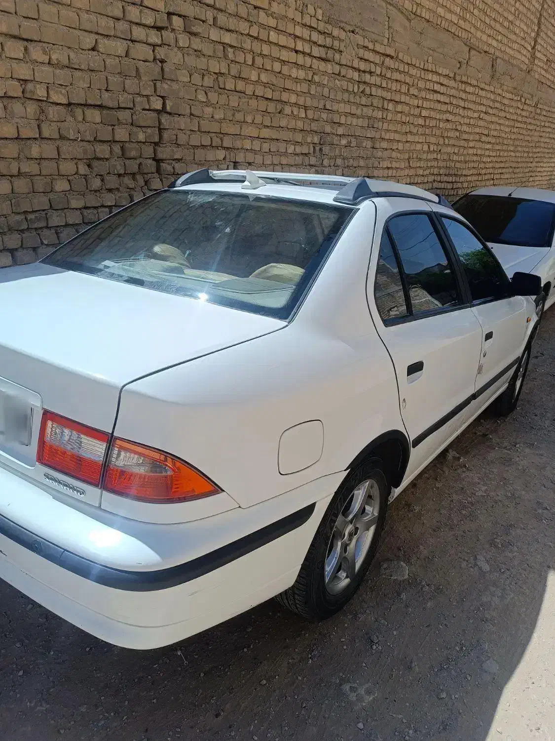 سمند ۹۳ سفید بدون رنگ|خودرو سواری و وانت|اصفهان, مارچین|دیوار