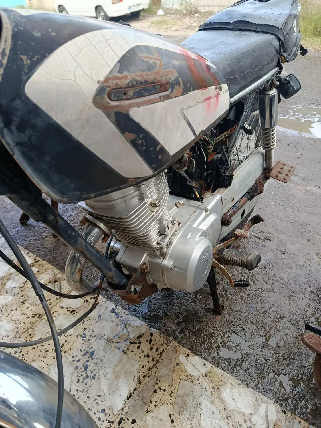 موتور مزایده اوراقی اماده بازسازی|موتورسیکلت|رشت, حومه رشت|دیوار