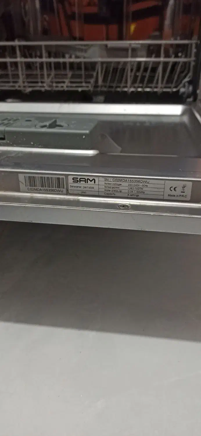 ماشین ظرفشویی سام ۸ نفره|ماشین ظرفشویی|تاکستان, |دیوار