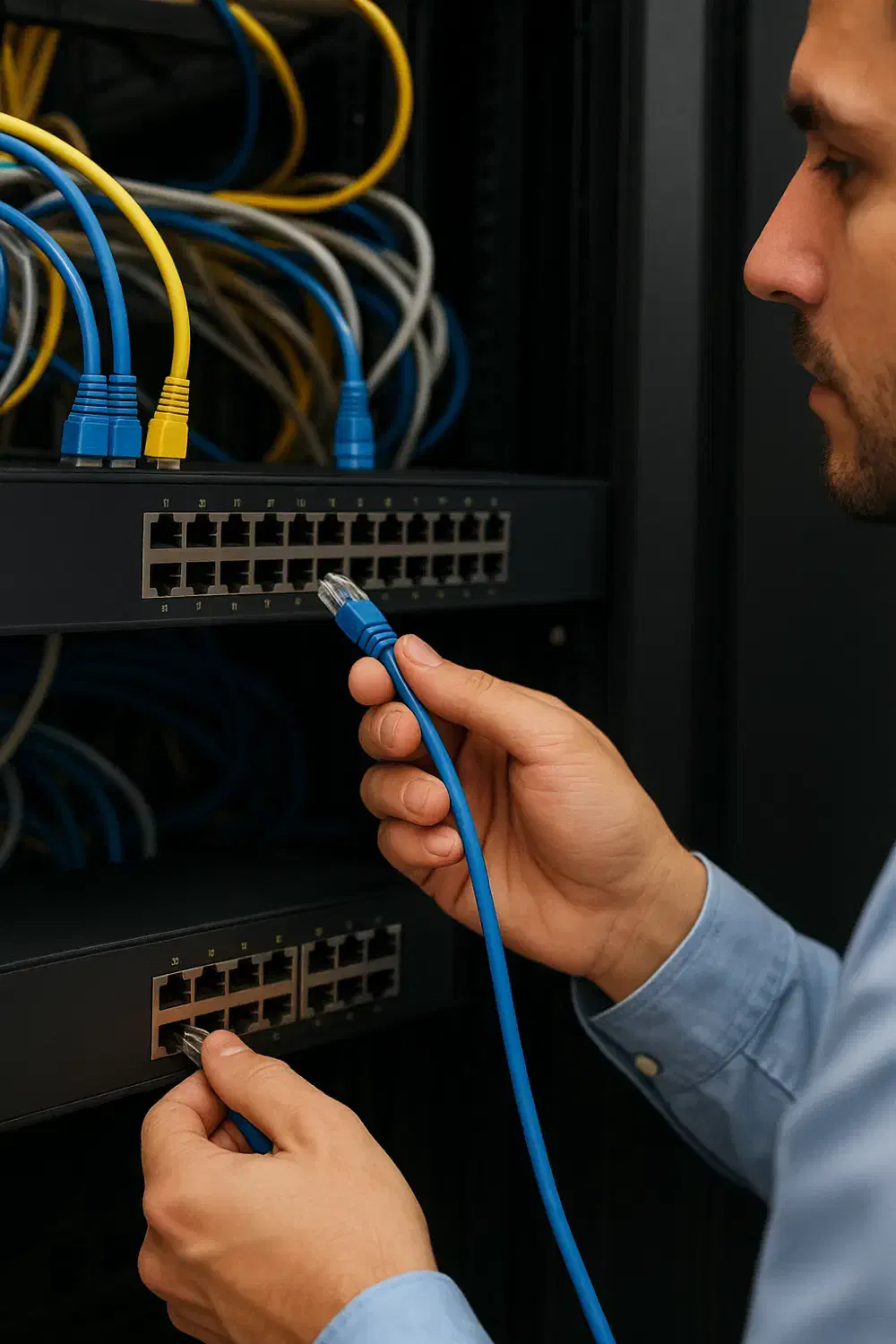 نصب و راهاندازی شبکه مدارس ،شرکتها و ادارات|خدمات رایانهای و موبایل|قم, صفائیه|دیوار