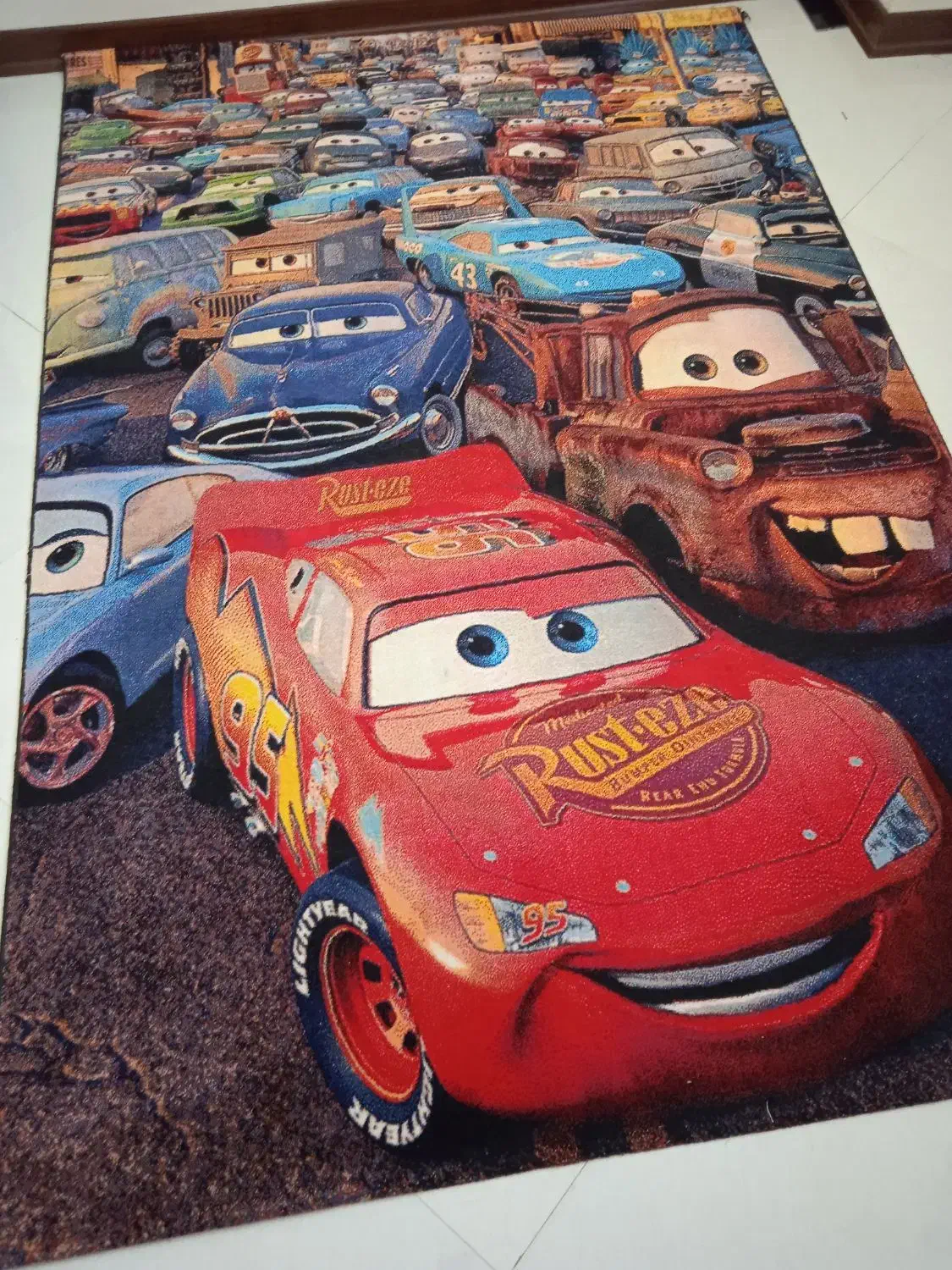 فرش ماشینی طرح مکویئن چهار متری|فرش|تهران, مختاری|دیوار