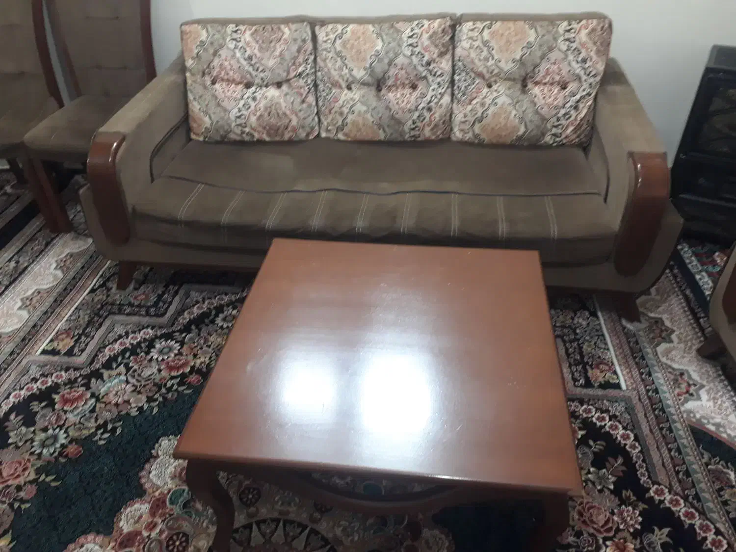 مبل ۹ نفره به همراه میز جلو مبلی|مبلمان خانگی و میز عسلی|ساری, |دیوار