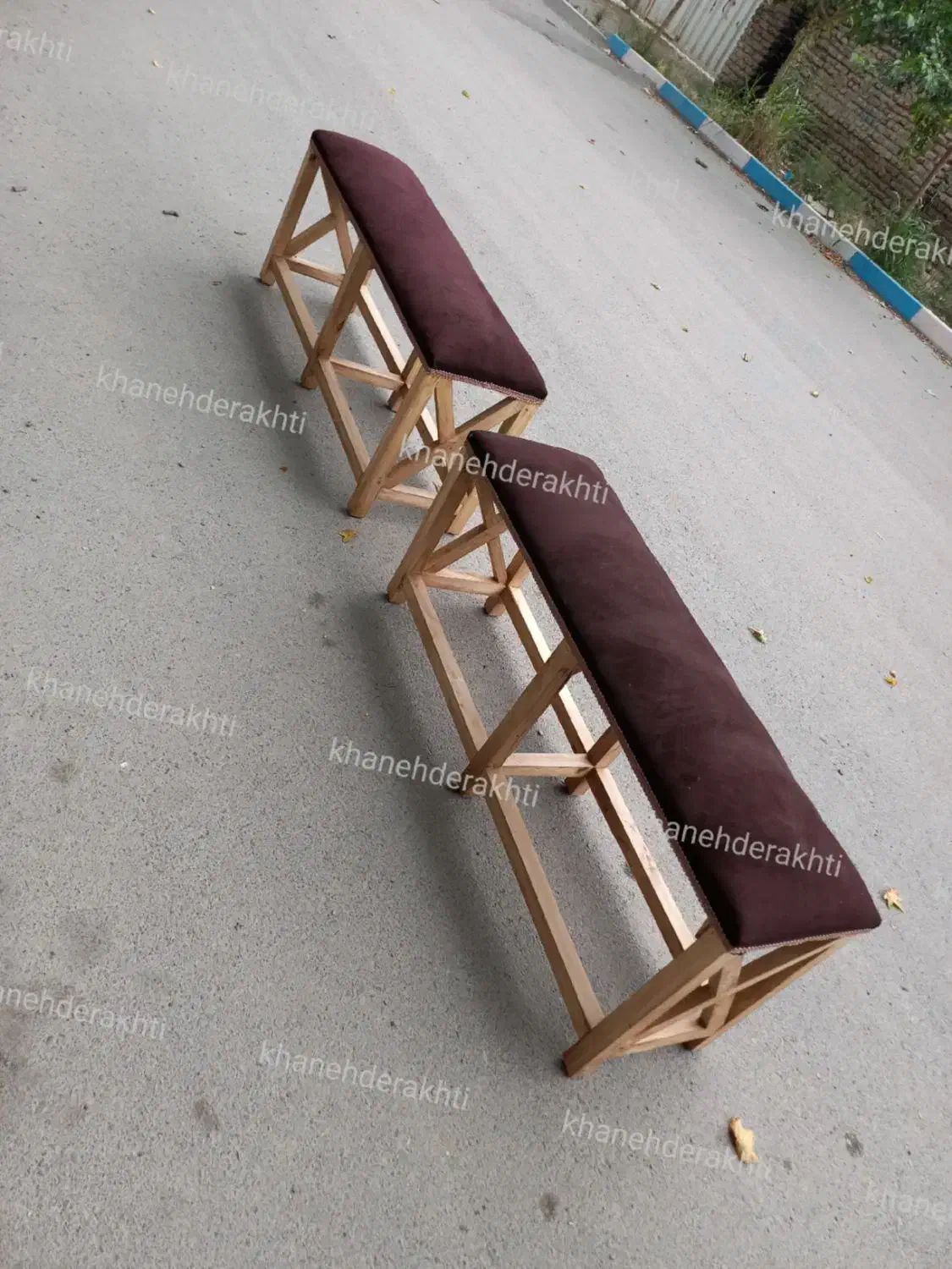 نیمکت چوبی سه نفره نیمکت لهستانی|صندلی و نیمکت|تهران, یافت‌آباد|دیوار