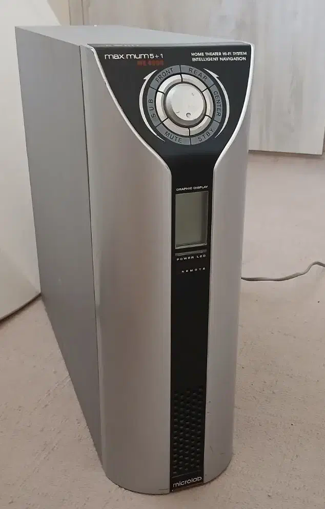 سینماخانواده ۵ تکه سالم و تمیزمیکرولب|سیستم صوتی خانگی|خمین, |دیوار