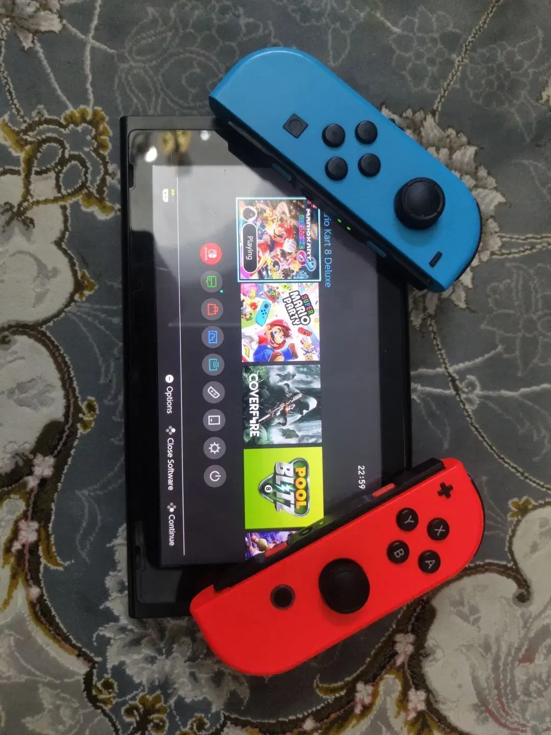 Nintendo Switch با دو بازی کارتی گرونHAC001|کنسول، بازی ویدئویی و آنلاین|قرچک, مهدیه|دیوار