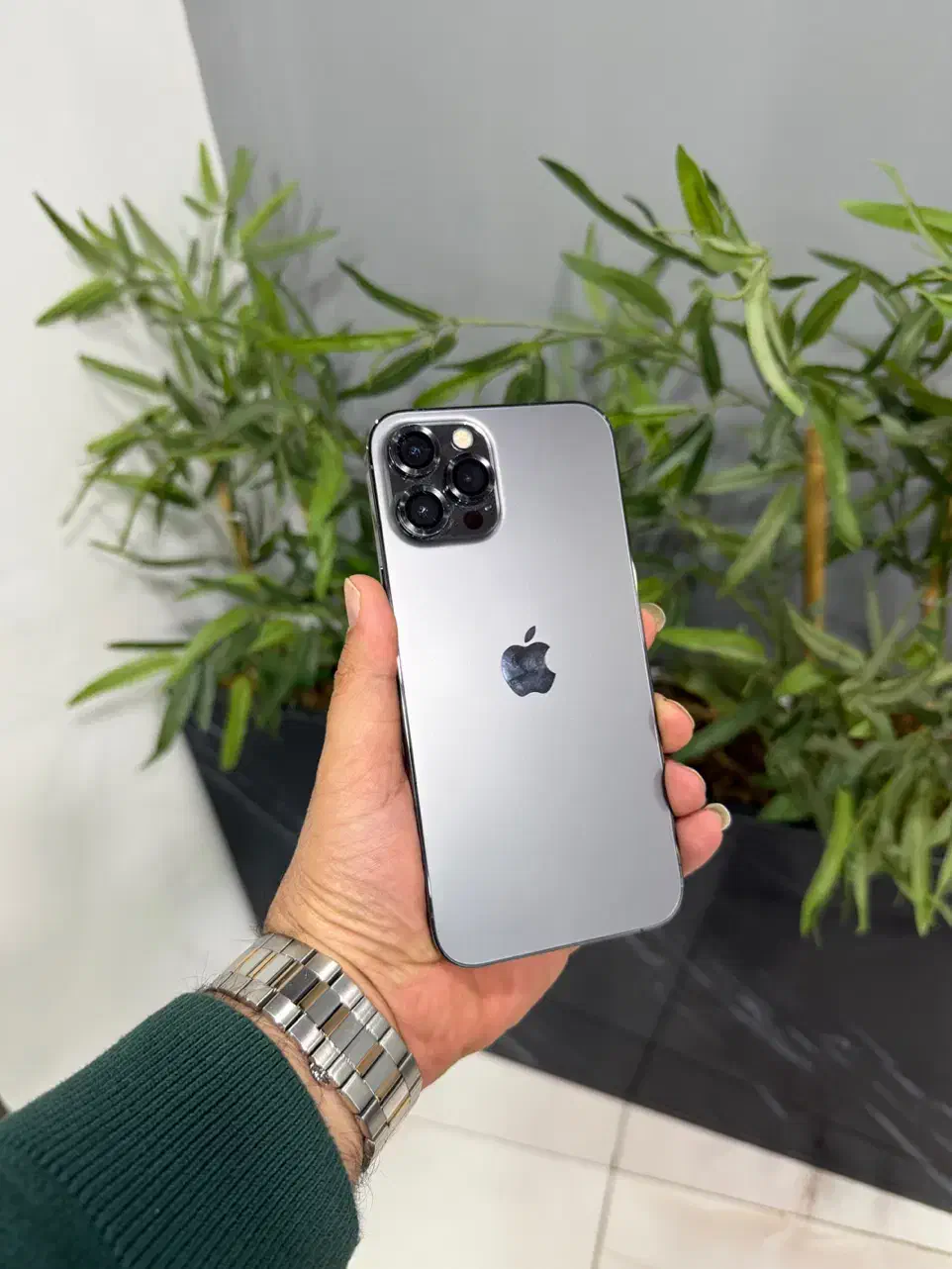 آیفون ۱۲ پرومکس ۲۵۶ باطری۸۰|موبایل|قائم‌شهر, |دیوار