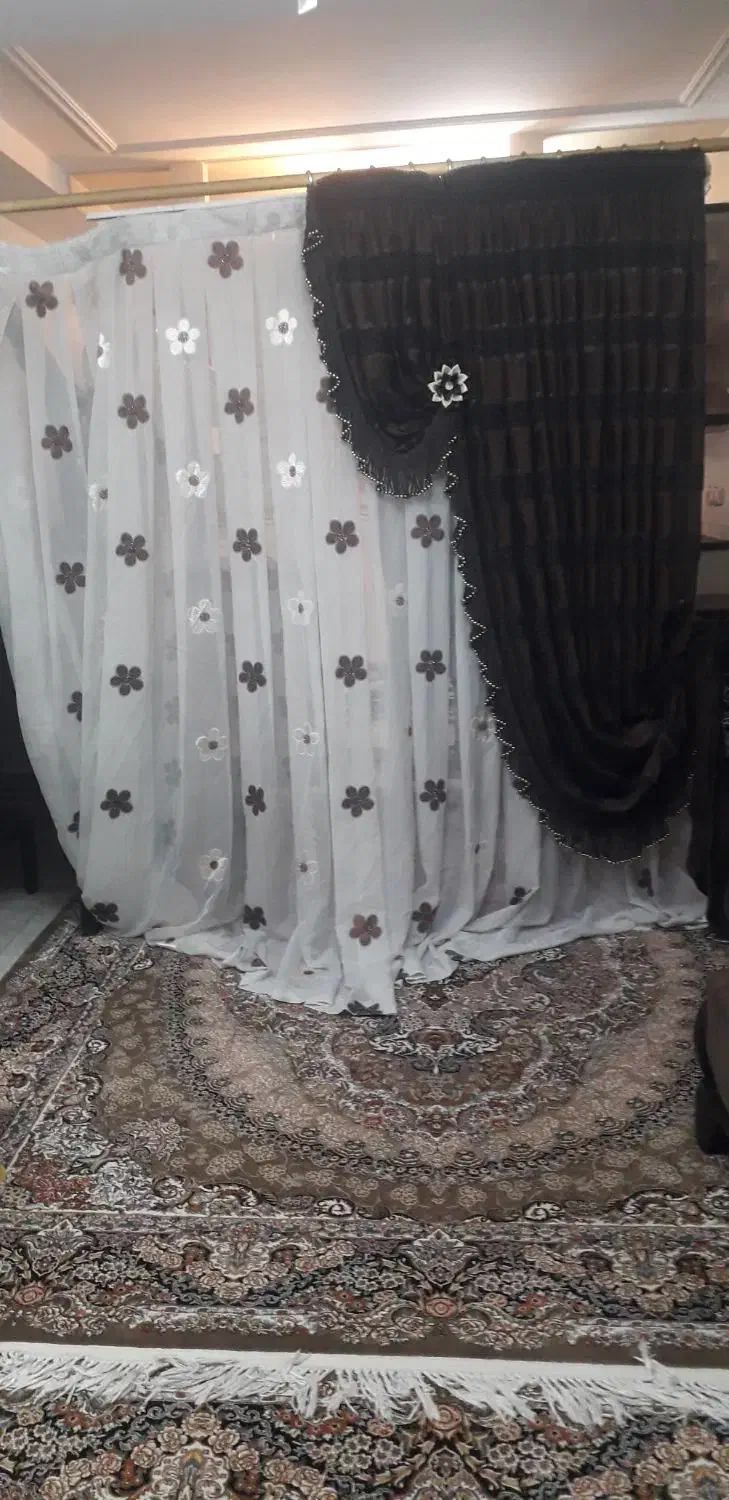 پرده با والان یک میلیون|پرده، رانر، رومیزی|کرج, گلشهر|دیوار