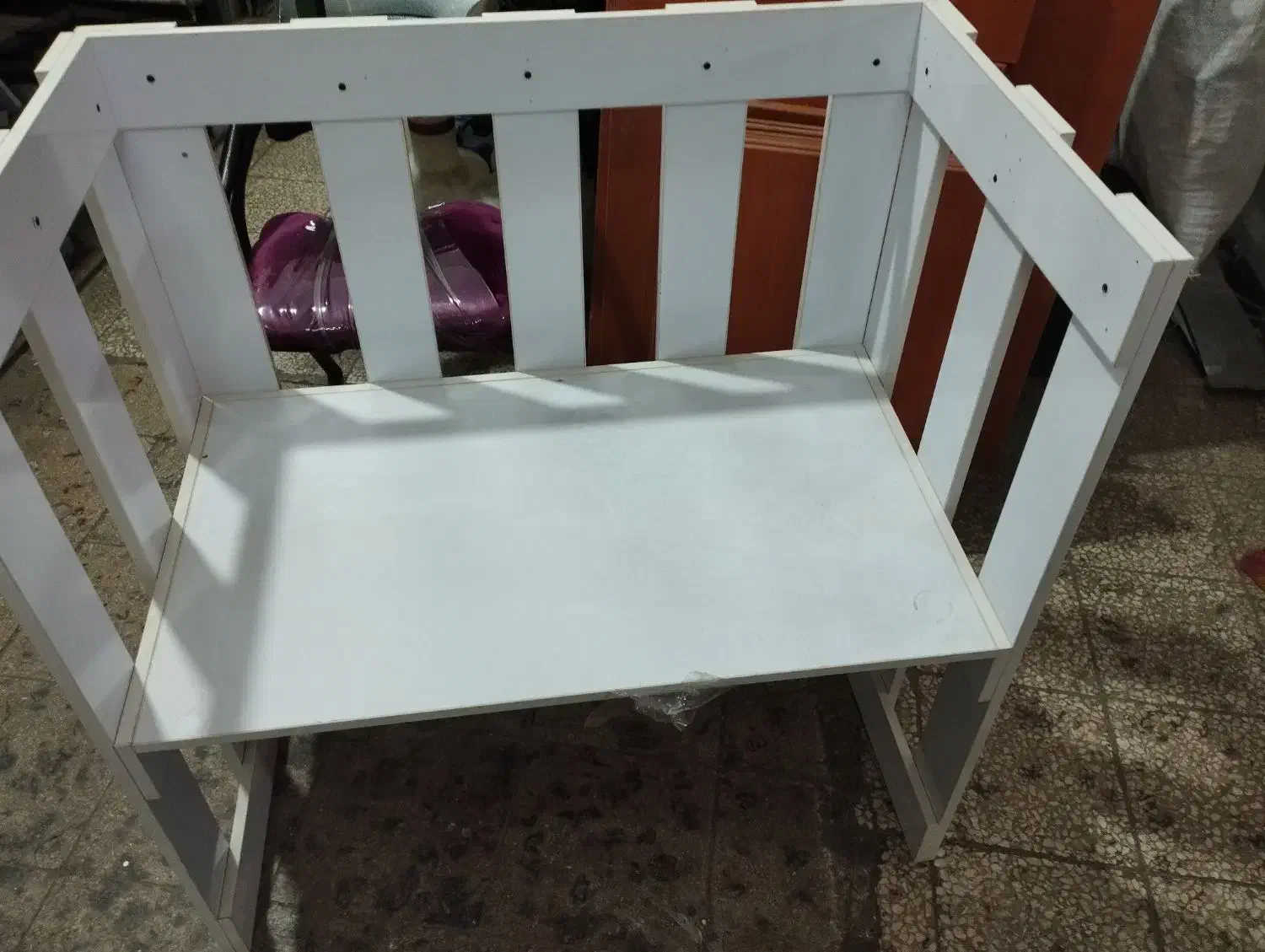 تخت بقل نوزادی ام دی اف|تخت و سرویس خواب|قم, انسجام|دیوار