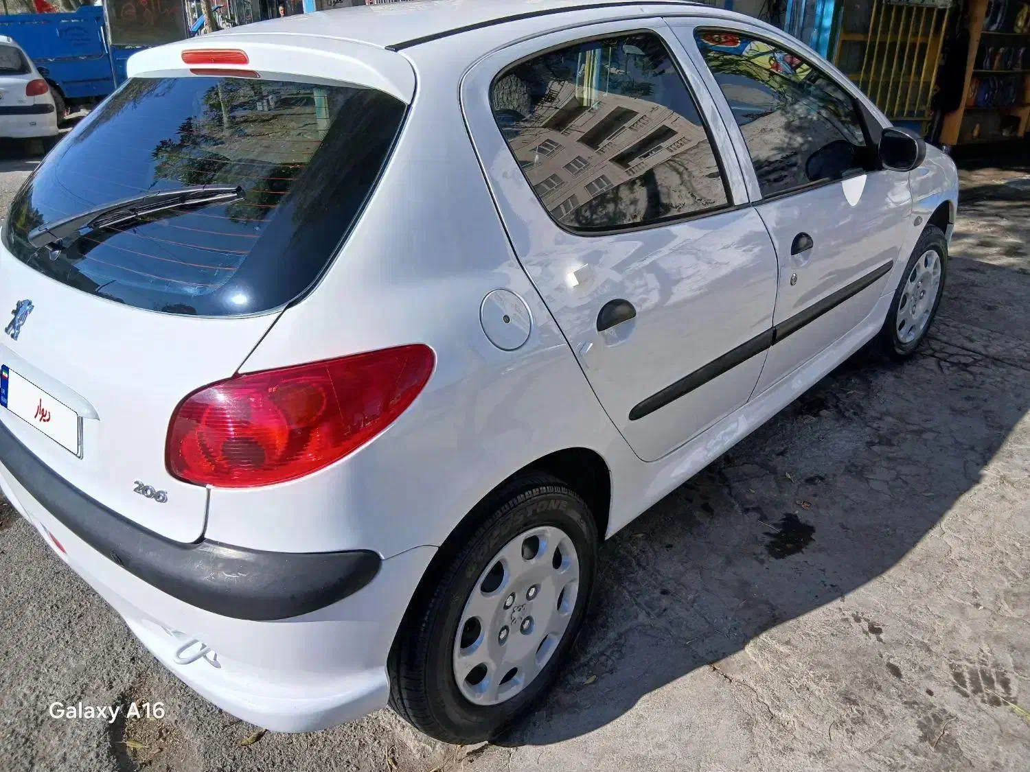 پژو ۲۰۶ تیپ ۲ دریچه گاز سیمی|خودرو سواری و وانت|شیروان (خراسان), |دیوار