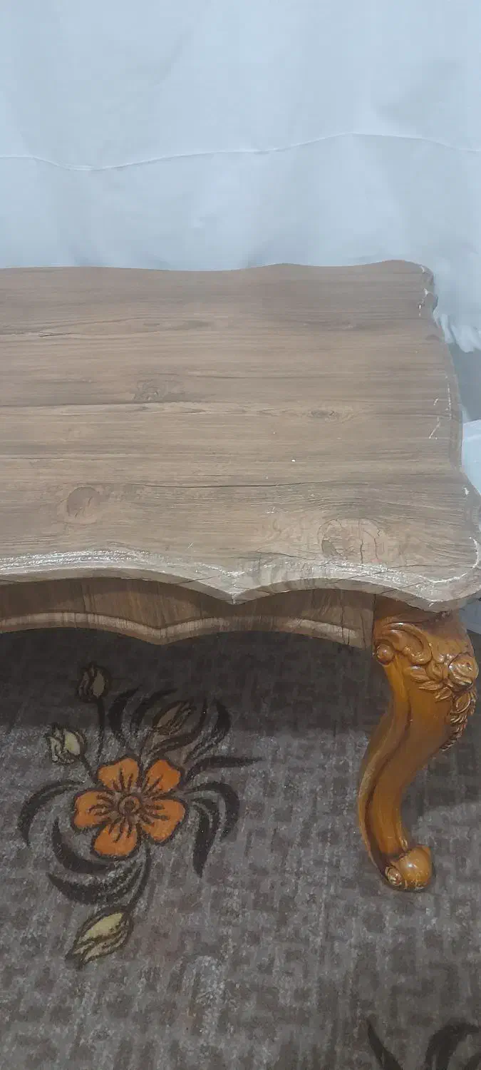 میز عسلی چوبی سالم بدون ایراد|مبلمان خانگی و میز عسلی|شهریار, کردزار|دیوار