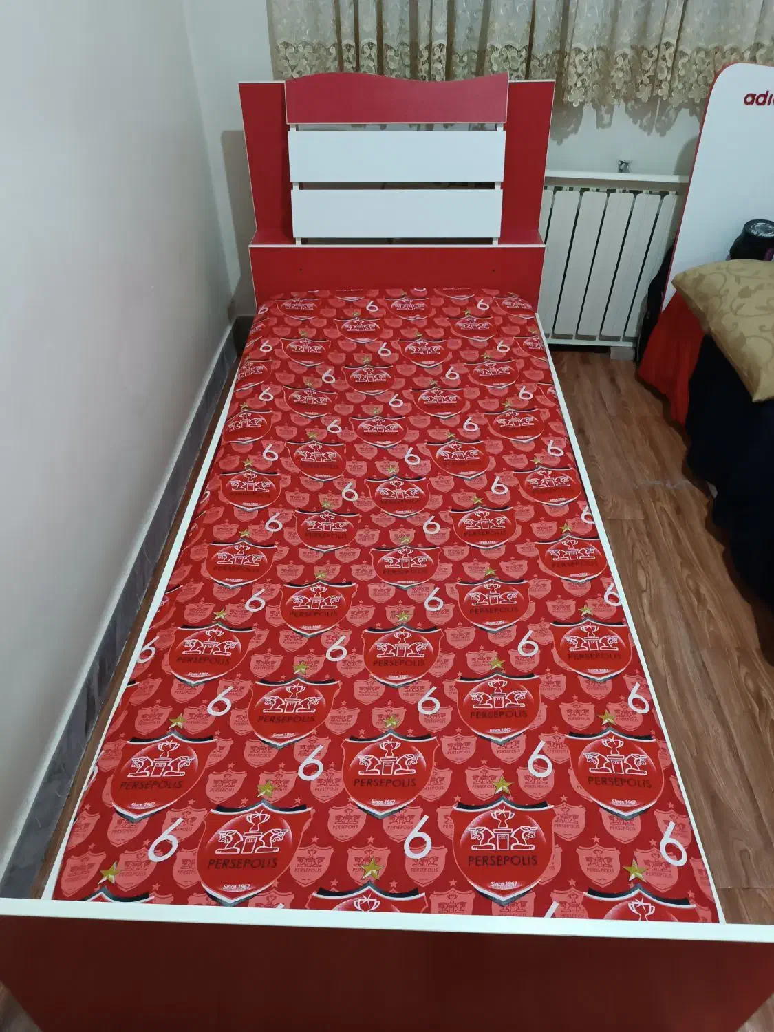 تخت خواب تک نفره با تشک|تخت و سرویس خواب|تهران, باغ فیض|دیوار