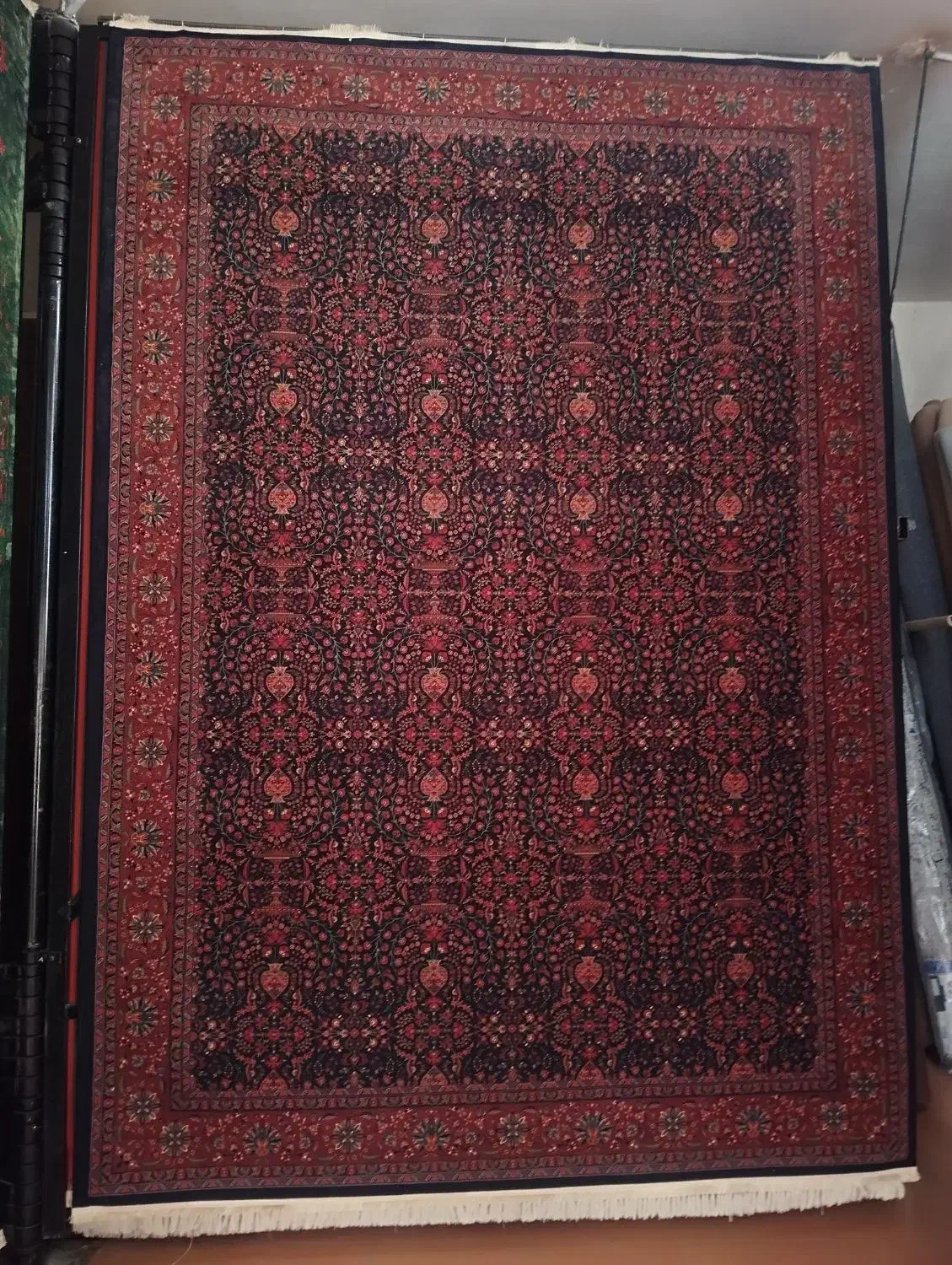 فرش سورمه ای|فرش|یاسوج, |دیوار