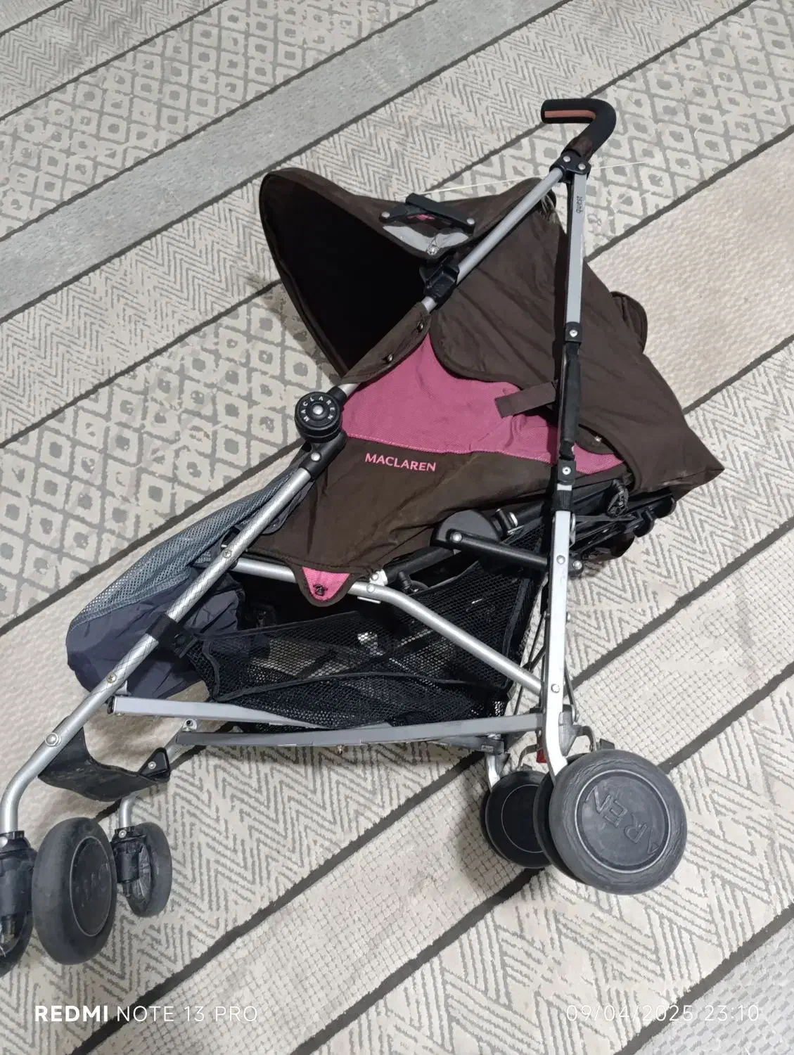 فروش فوری کالسکه عصایی مکلارن quest آلمینیومی اصل|کالسکه و لوازم جانبی|قشم, |دیوار