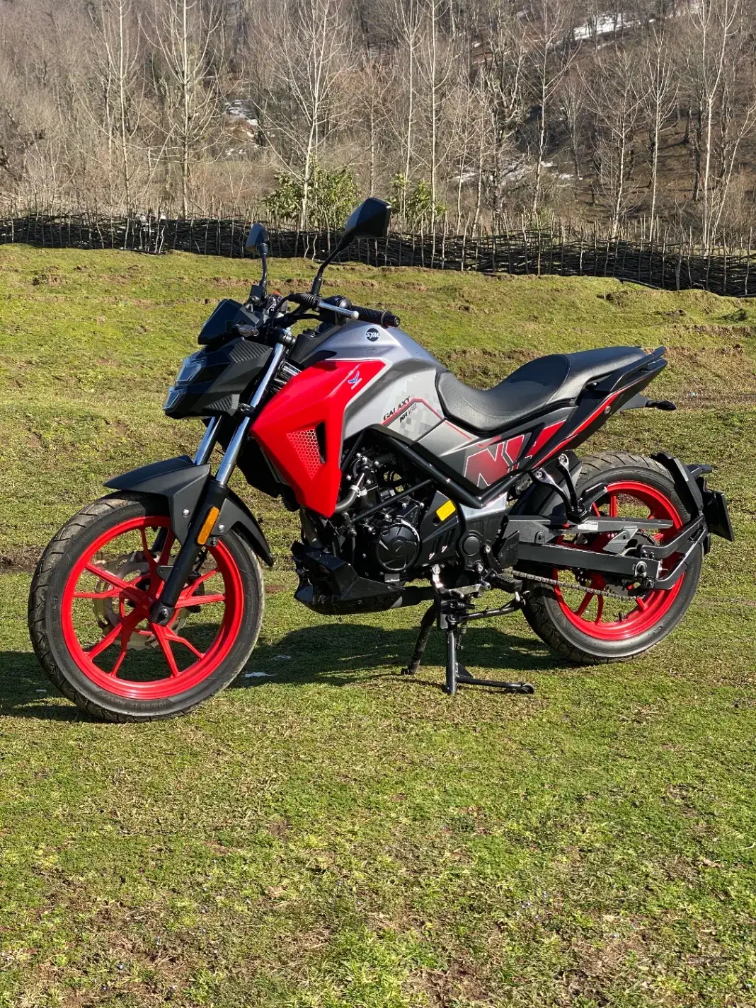 گلکسی ۱۸۰ تحویل ۴۰۳ در حد|موتورسیکلت|سنگر, |دیوار