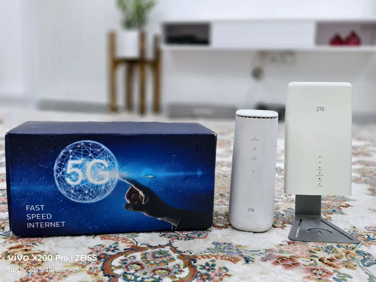 مودم فضای باز ZTE mc7010 در حد نو|مودم و تجهیزات شبکه|مشهد, طبرسی شمالی|دیوار