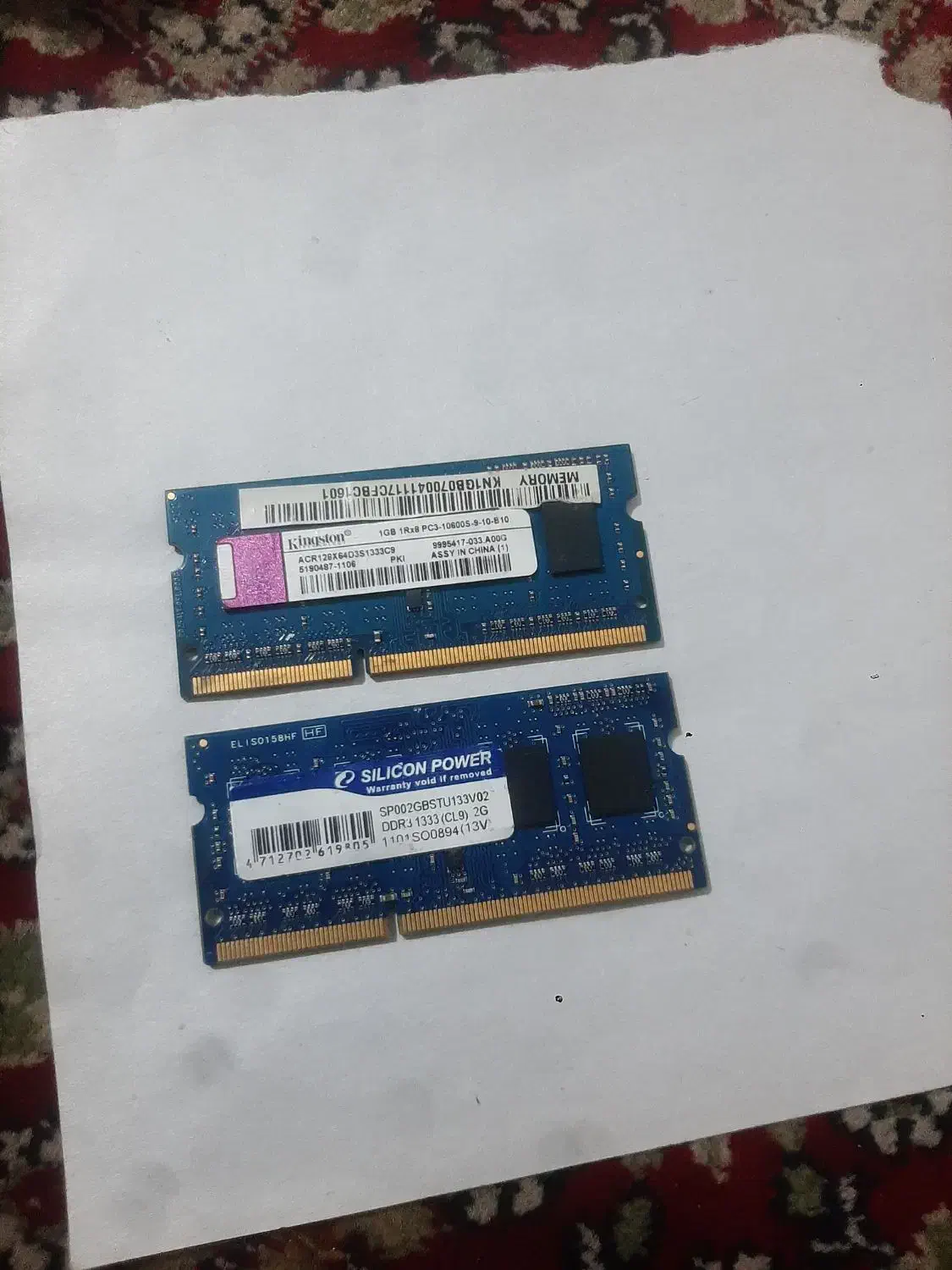 رم لب تاب ومکبوک|قطعات و لوازم جانبی رایانه|کرمان, |دیوار