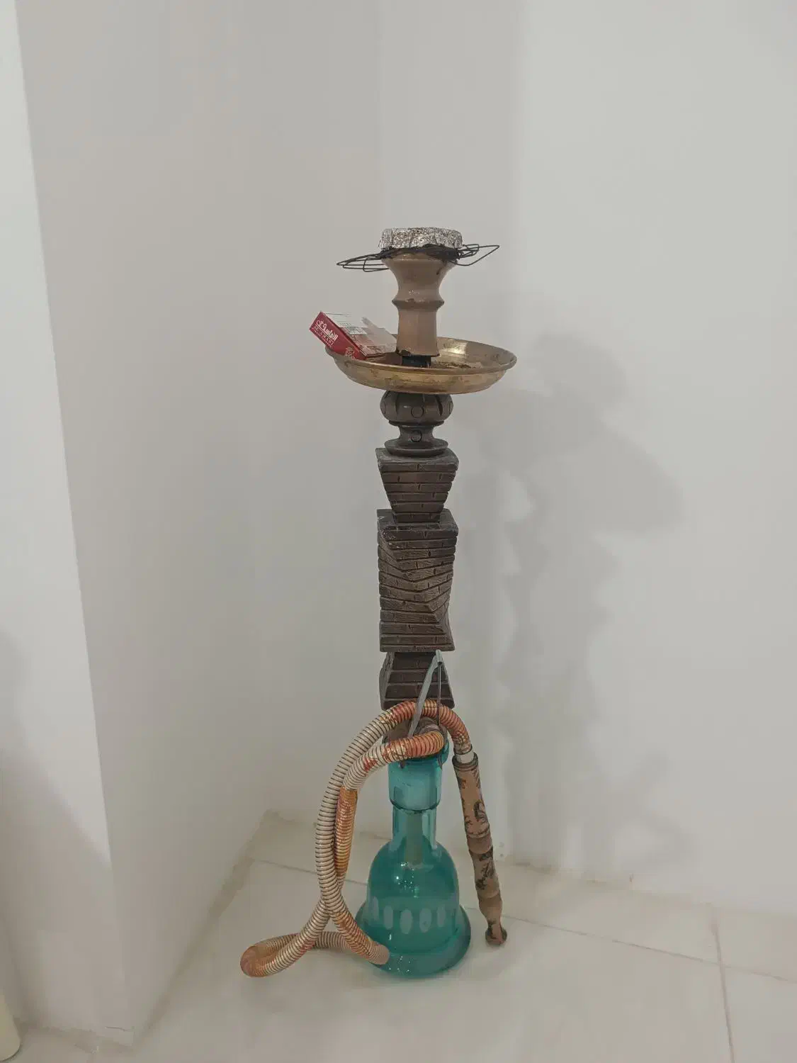 قلیون تنه چوب گردو|زیورآلات و اکسسوری|محمدشهر, جعفرآباد|دیوار