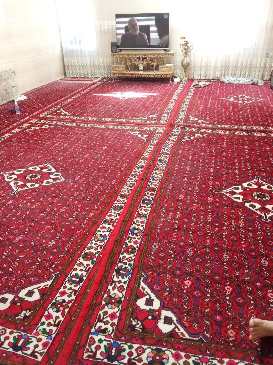 فرش ازندریان در حد نو|فرش|همدان, |دیوار