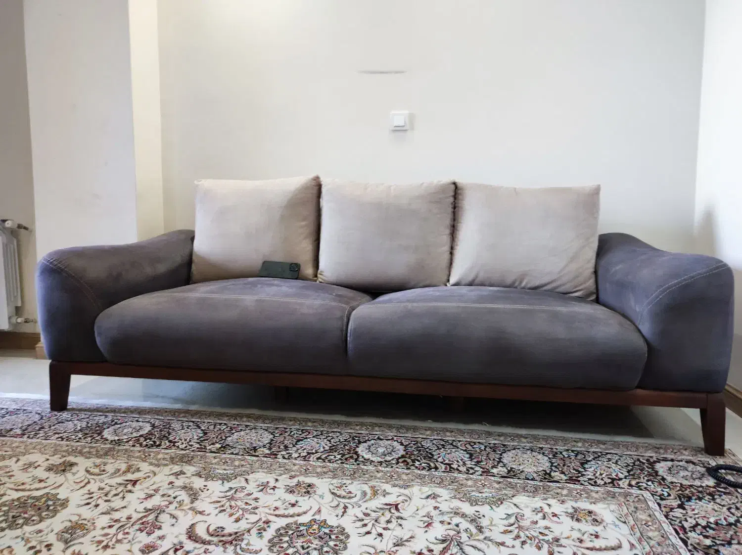 مبلمان هفت نفره به همراه ناهار خوری چهار نفره راش|مبلمان خانگی و میز عسلی|تهران, صادقیه|دیوار