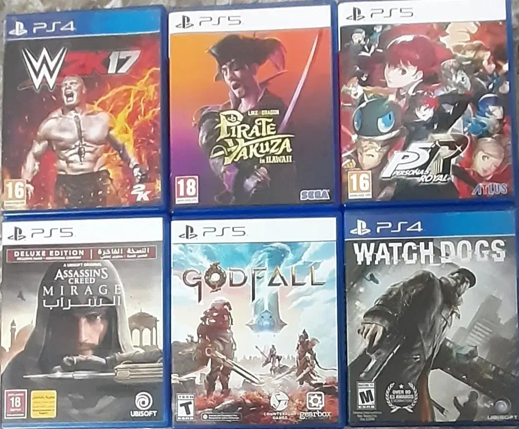 بازیps4.ps5|کنسول، بازی ویدئویی و آنلاین|تهران, نیروی هوایی (پیروزی)|دیوار